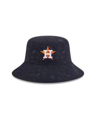 Big Boys and Girls Navy Houston Astros 2025 Spring Training All Over Print Bucket Hat