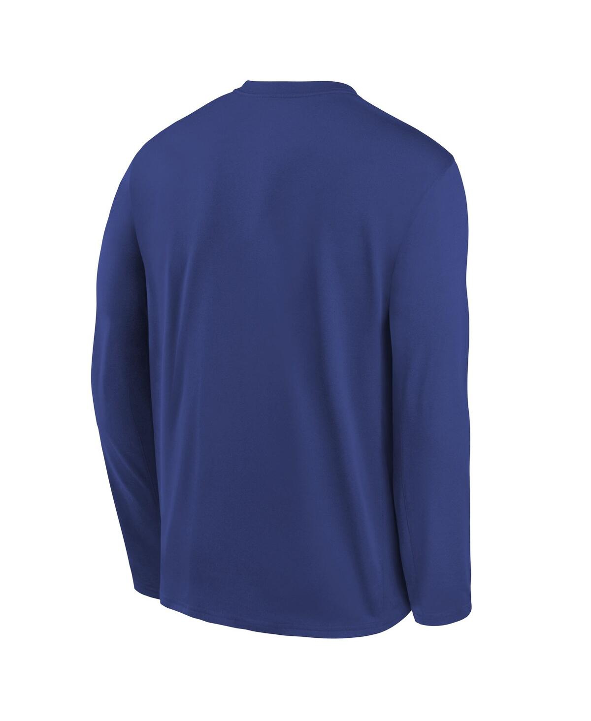 Nike Big Boys And Girls Royal Los Angeles Dodgers Authentic Collection Legend Performance Long Sleeve T-s