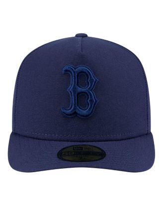 Men's Navy Boston Red Sox Color Pack A-Frame 59FIFTY Fitted Hat