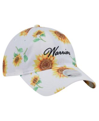 Women's White Golden State Warriors Adventure Flower 9TWENTY Adjustable Hat