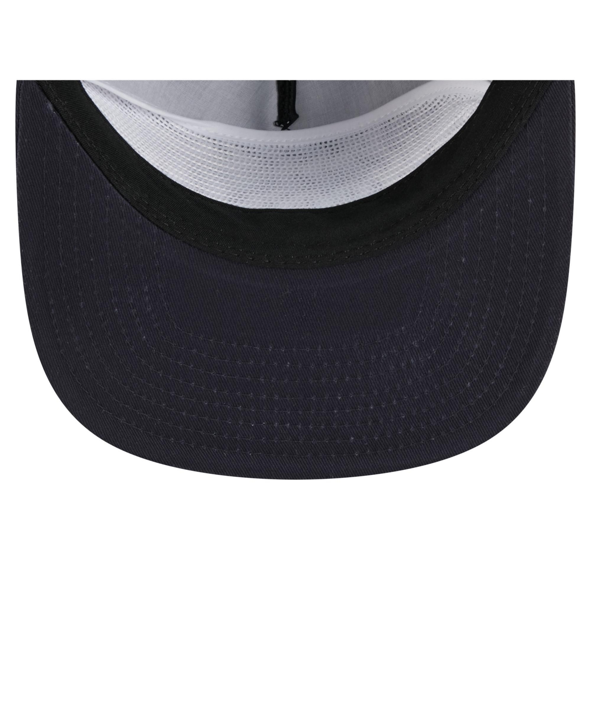 NEW ERA MEN'S NAVY PENN STATE NITTANY LIONS ADVENTURE TEAM TEXT GOLFER SNAPBACK HAT 