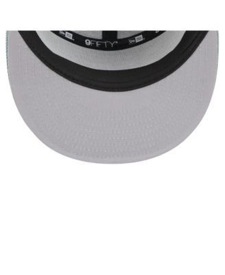 Men's Los Angeles Lakers Adventure Denim Split Panel 9FIFTY Snapback Trucker Hat