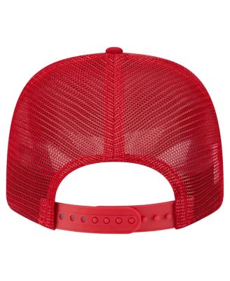 Men's Scarlet San Francisco 49ers Main Trucker 9SEVENTY Stretch Snap Hat