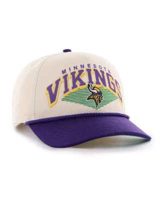 Men's Cream Minnesota Vikings Pomona Rope Adjustable Hitch Hat