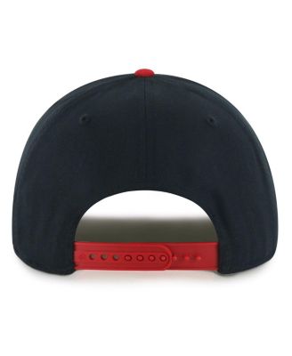 Men's Black/Red Chicago Bulls Drop Shadow Rope Hitch Adjustable Hat