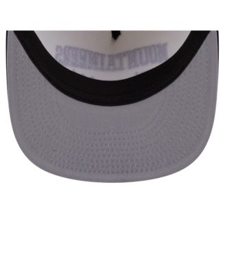 Men's White West Virginia Mountaineers Collegiate 9FIFTY A-Frame Snapback Hat