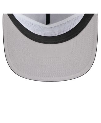 Men's Black Arizona Diamondbacks Retro Satin Script Golfer Adjustable Hat