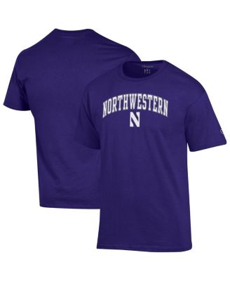Champion - Men's Purple Northwestern Wildcats Arch Over Logo T-Shirt
