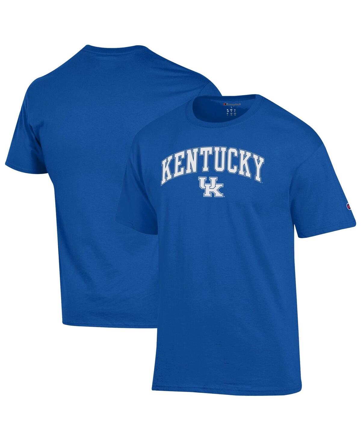 Champion Men's Royal Kentucky Wildcats Arch Over Logo T-Shirt - Royal