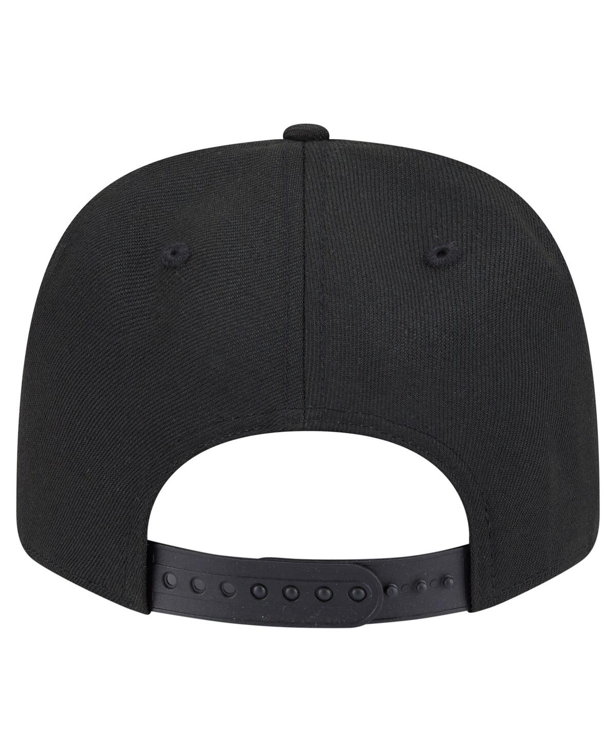 NEW ERA MEN'S BLACK LOS ANGELES DODGERS 2024 WORLD SERIES CHAMPIONS 9SEVENTY ADJUSTABLE HAT 