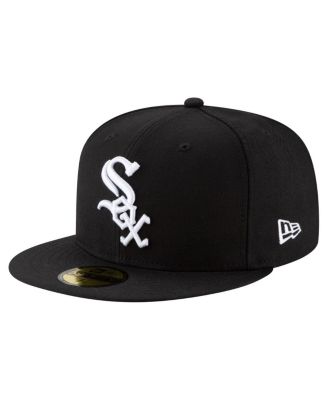 Men's Black Chicago White Sox 125th Anniversary 59FIFTY Fitted Hat