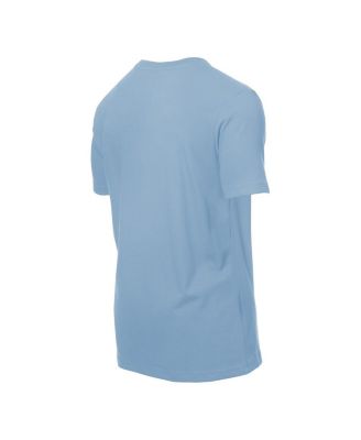 Men's Light Blue Chicago Cubs Guitar Pick T-Shirt