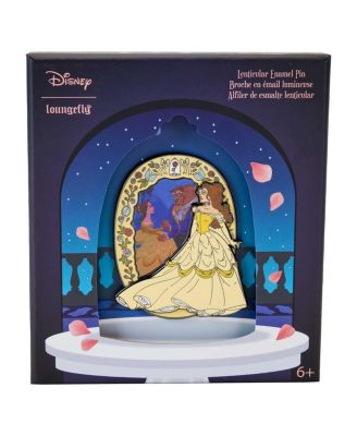 Loungefly - Belle Beauty and the Beast Lenticular Pin