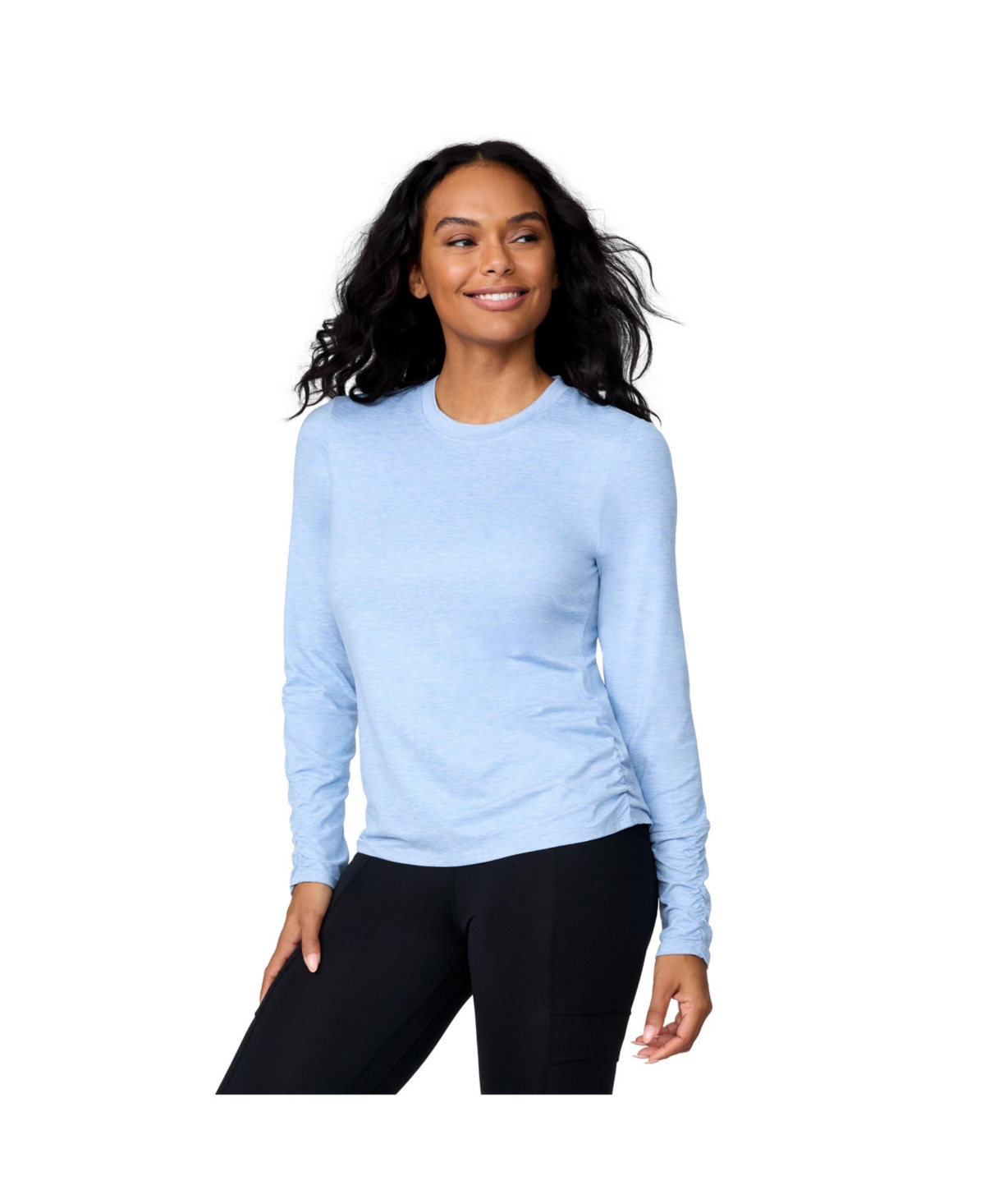 Women's Cloud Knit Crew Neck Top - Wisteria
