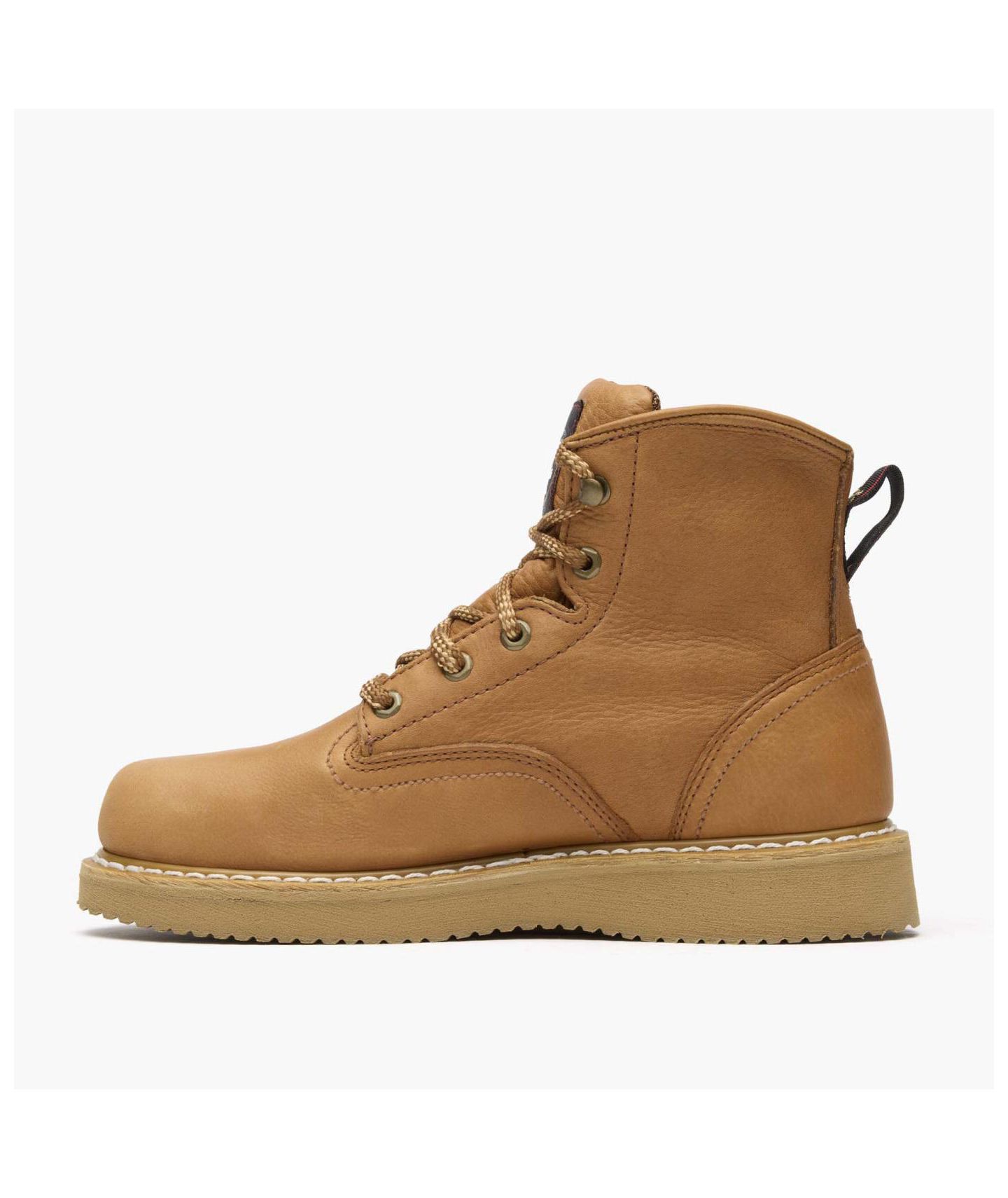 Мужские ботинки GEORGIA BOOT 6" Wedge Work Boot, цвет: Золотой — фото 4