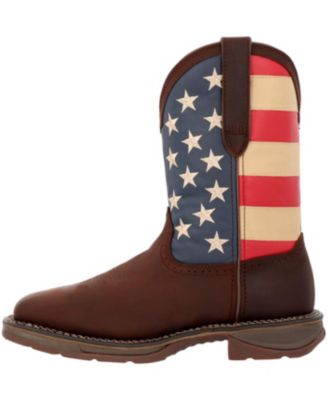 Men's Workin' Rebel Patriotic Steel Toe Work Boot