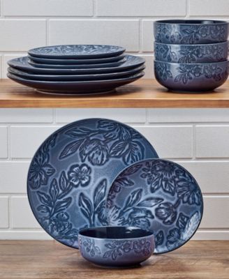 Garden Elegance 12 Pc. Dinnerware Set, Service for 4