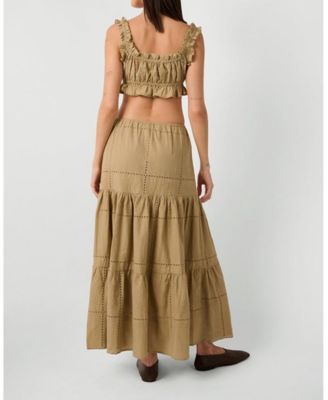 Women's Midi Pull On Skirt