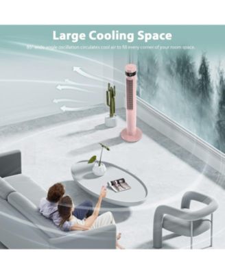 43" Oscillating Tower Fan with Remote