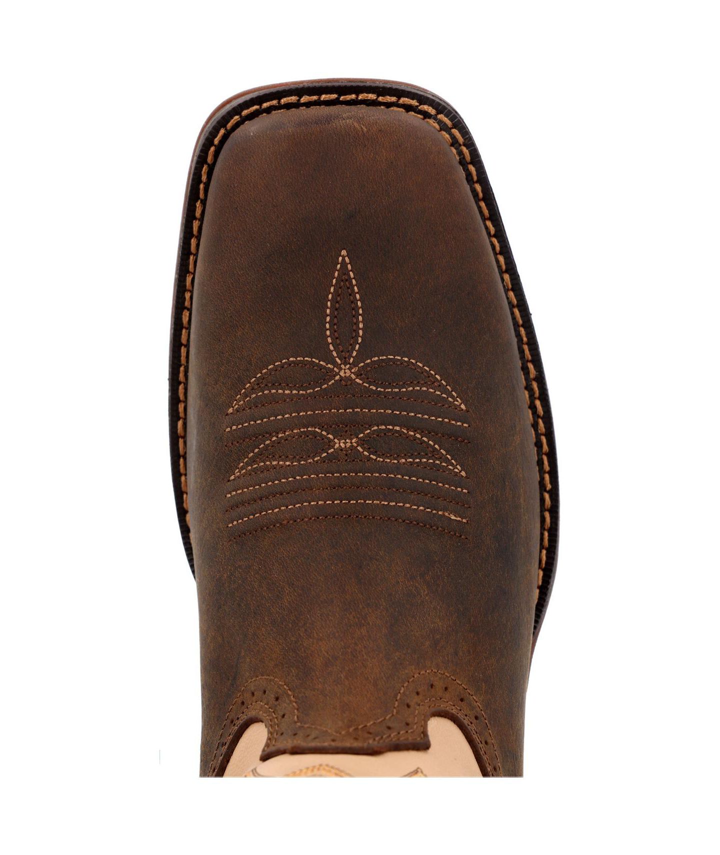 Мужские ботинки Durango Rebel with InsulKul Western Boot, цвет: Кофейный / Молочный — фото 7