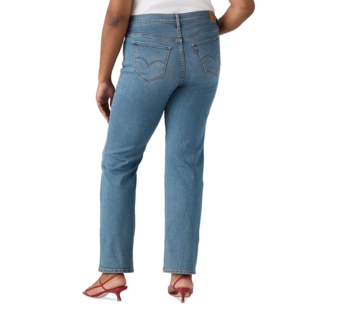 Levi's Plus Size 314 Shaping Straight-leg Jeans