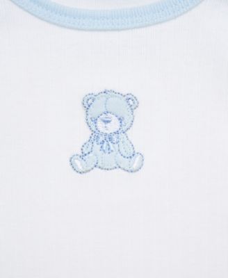 Baby Boys Cotton Bears Bodysuits & Pants, 5 Piece Set