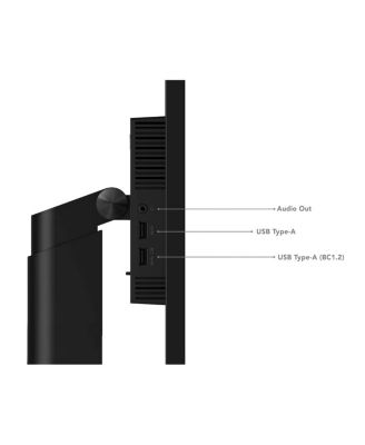 ThinkVision T24m-20 23.8" 16:9 Full HD IPS WLED LCD Monitor, Raven Black