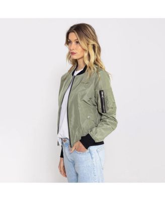 Women's Ma1 Jacket - D.Red