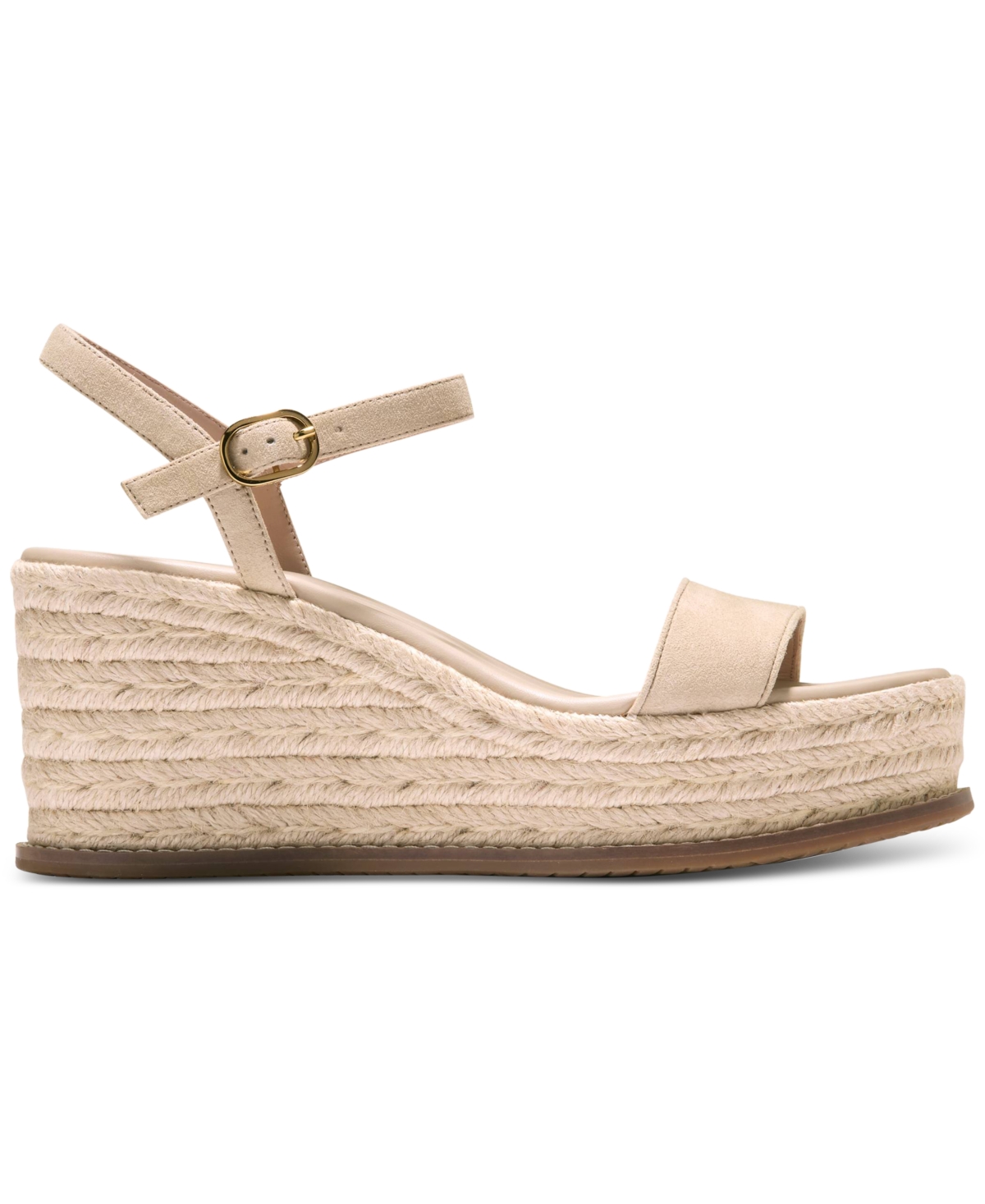 Cole Haan Women's Cloudfeel Keeton Espadrille Flatform Wedge Sandals