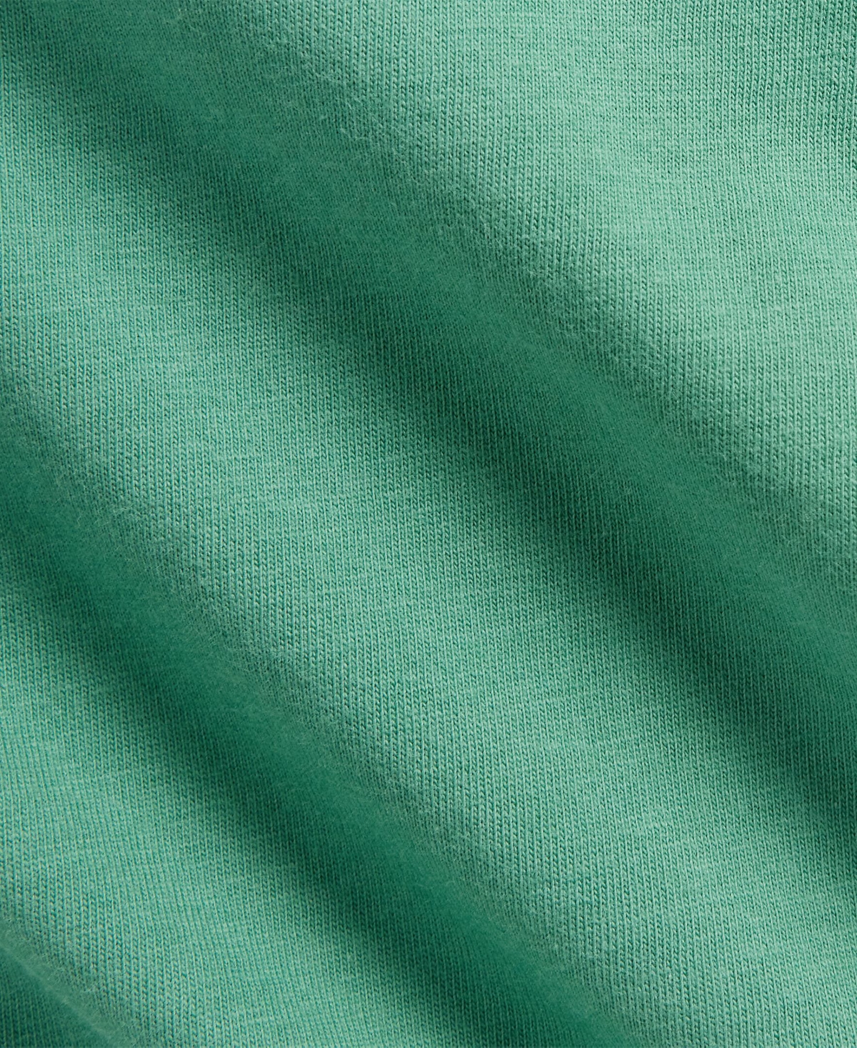 Polo Ralph Lauren Green Crewneck T-shirt With Maxi Logo Print On The Front In Cotton Baby
