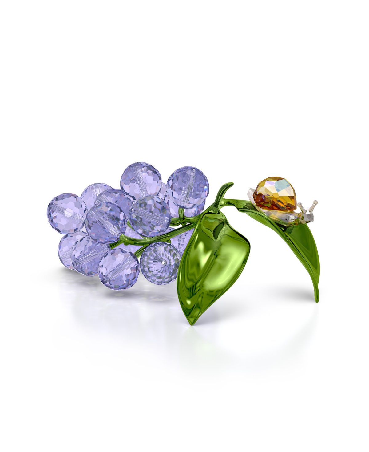 Shop Swarovski Idyllia Snail And Blueberries Figurine