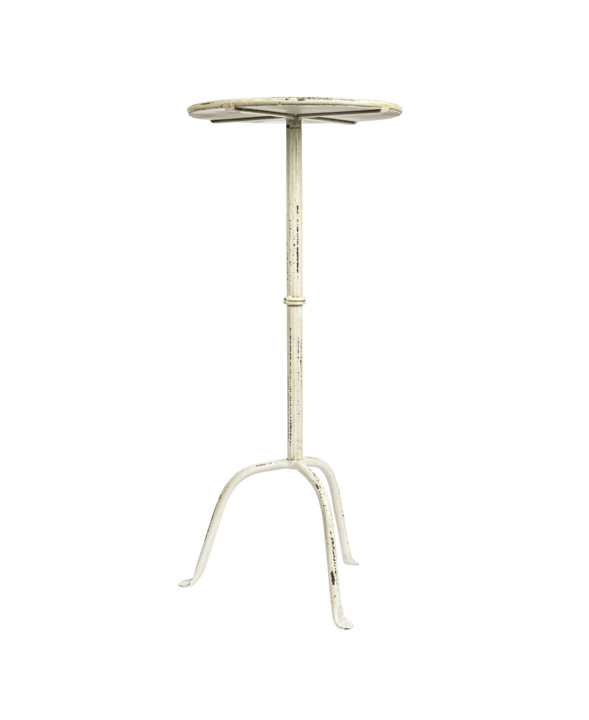 Creative Co-op 12.3" Metal Martini Footed Base Cocktail Table