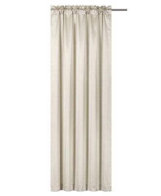 1 Piece Beige Regency Lux Rod Pocket Semi Sheer Window Curtain Panel