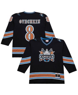 Mitchell & Ness - Men's Alexander Ovechkin Black Washington Capitals 2005-06 Power Play Jersey