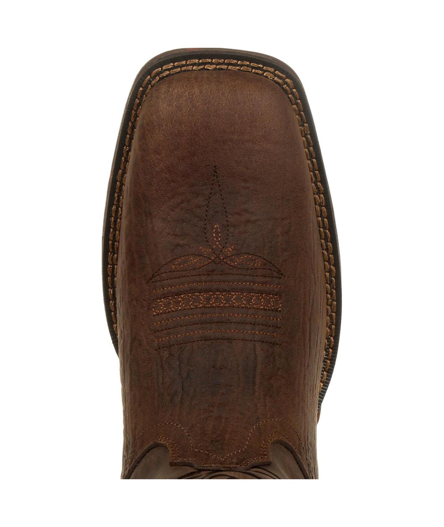 Мужские ботинки Durango Rebel by Brown Distressed Flag Embroidery Western Boot, цвет: Acorn — фото 7
