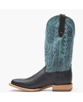 Men's Arena Pro Black and Blue Lagoon Western Boot