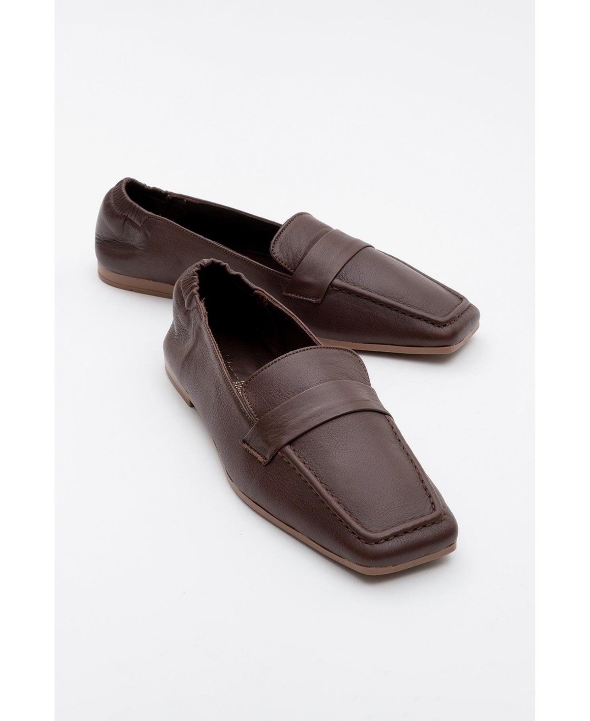 Liepa Leather Loafers - Black leather