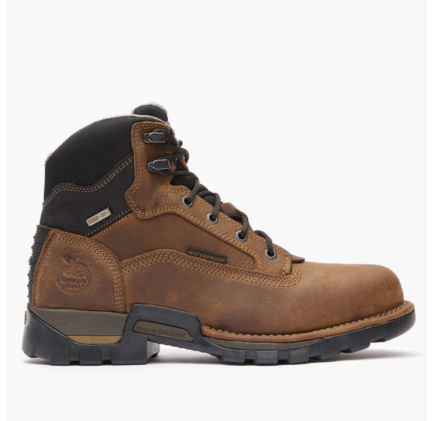 Мужские ботинки GEORGIA BOOT Eagle One Waterproof Work Boot, цвет: Коричневый — фото 3