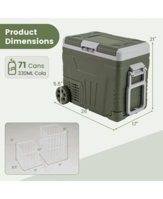 12 Volt Car Refrigerator Portable Car Fridge with Adjustable Range