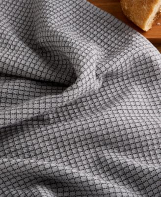 Gourmet Series Gridlines Kitchen Towels Set of 3, 18" x 28"