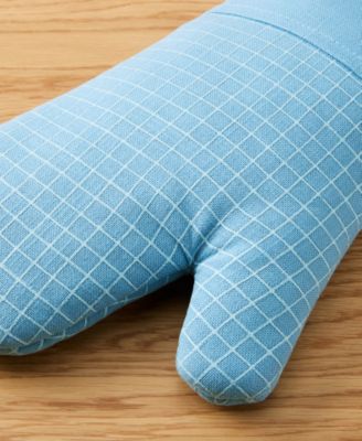 Gourmet Series Gridlines Oven Mitts Set, Pack of 2