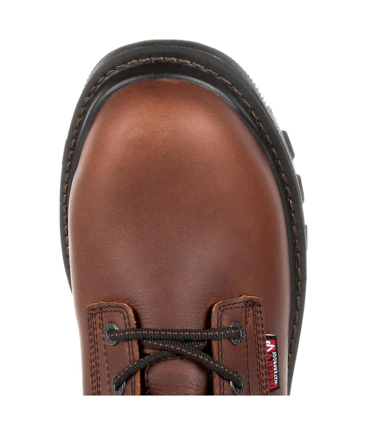 Мужские ботинки ROCKY Rams Horn Waterproof Work Boot, цвет: Тёмный коричневый — фото 8