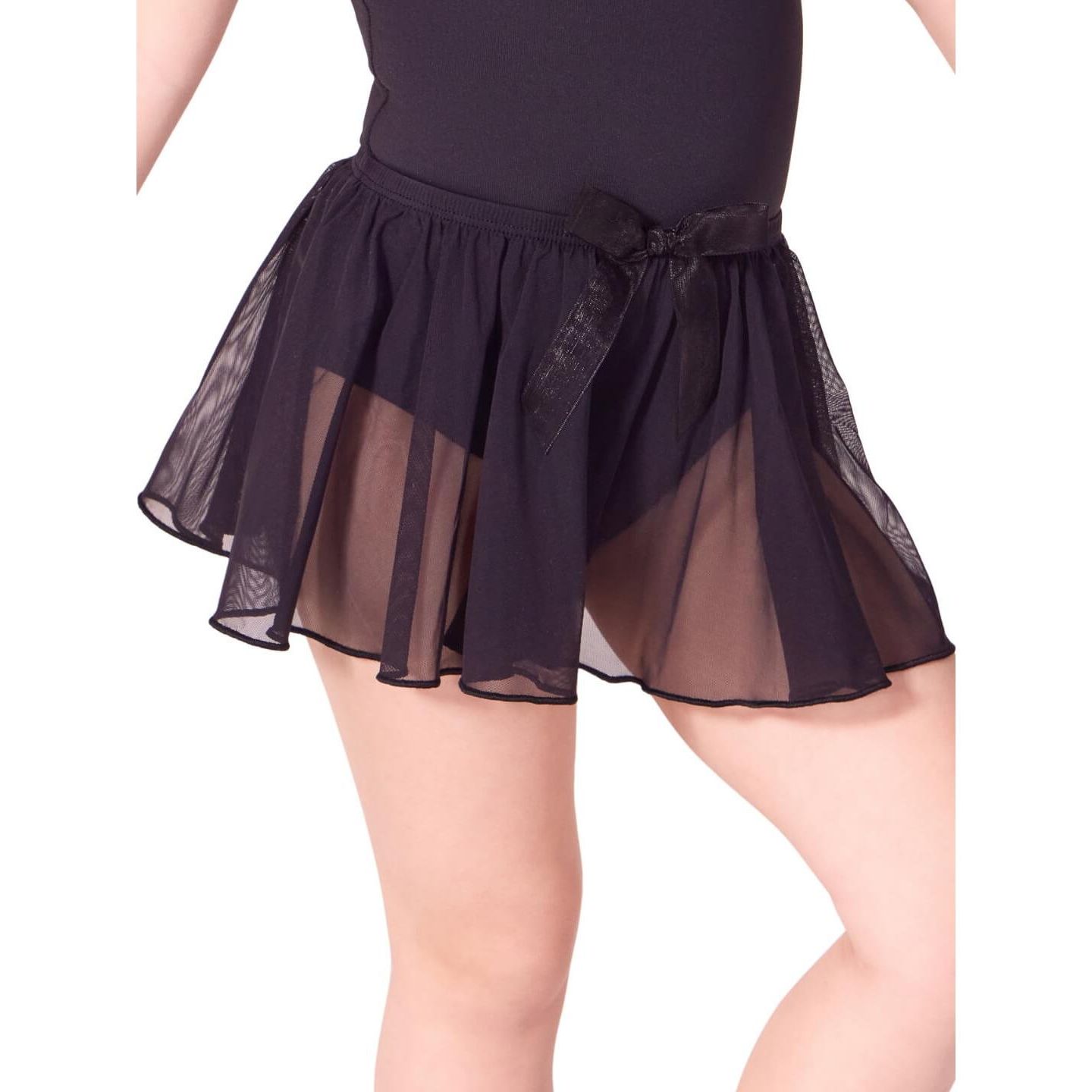 Юбка Capezio Future Star Pull On для девочек, цвет: Чёрный — фото 1
