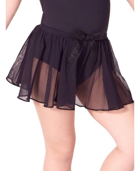 Юбка Capezio Future Star Pull On для девочек, цвет: Чёрный