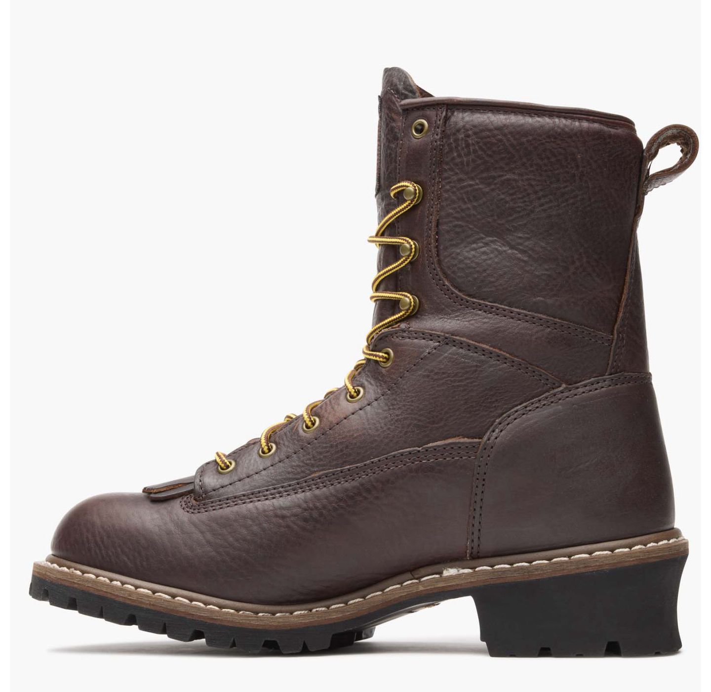 Мужские ботинки GEORGIA BOOT Steel Toe Waterproof Logger Boot, цвет: Шоколадный — фото 5