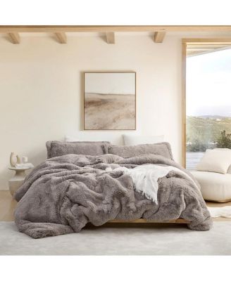 1253 Chunky Bunnies 2X - Coma Inducer Oversized Comforter Set - Taupewood , Super King