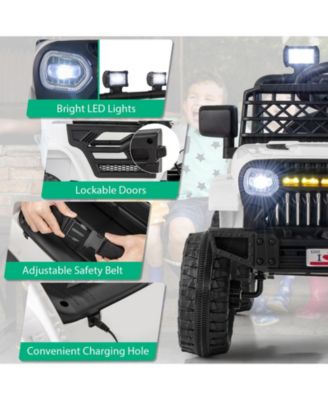 12V Kids Ride on Truck Car with Parental Remote and Music Player