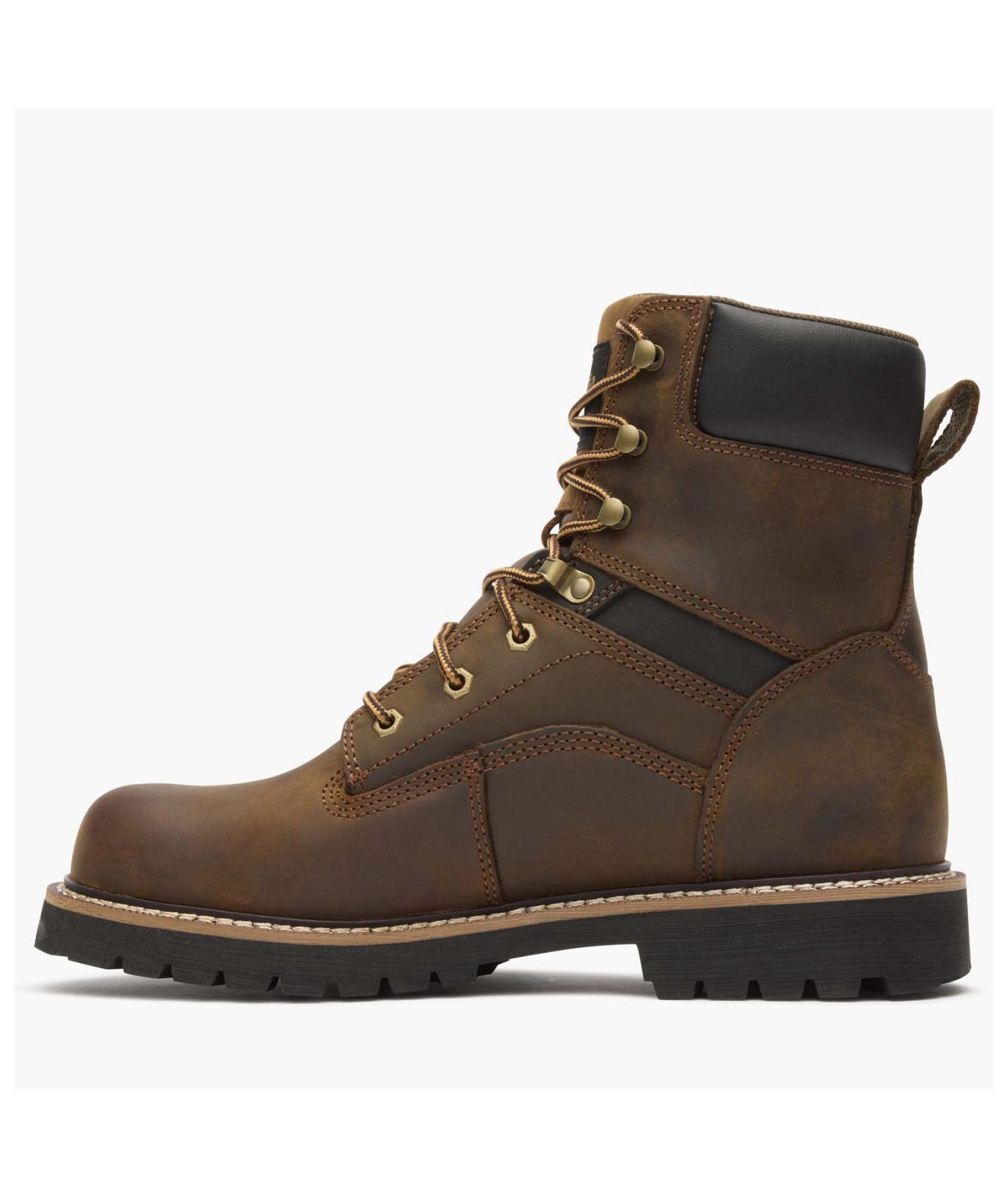 Мужские ботинки GEORGIA BOOT Core 37 Waterproof 8" Work Boot, цвет: Коричневый — фото 4