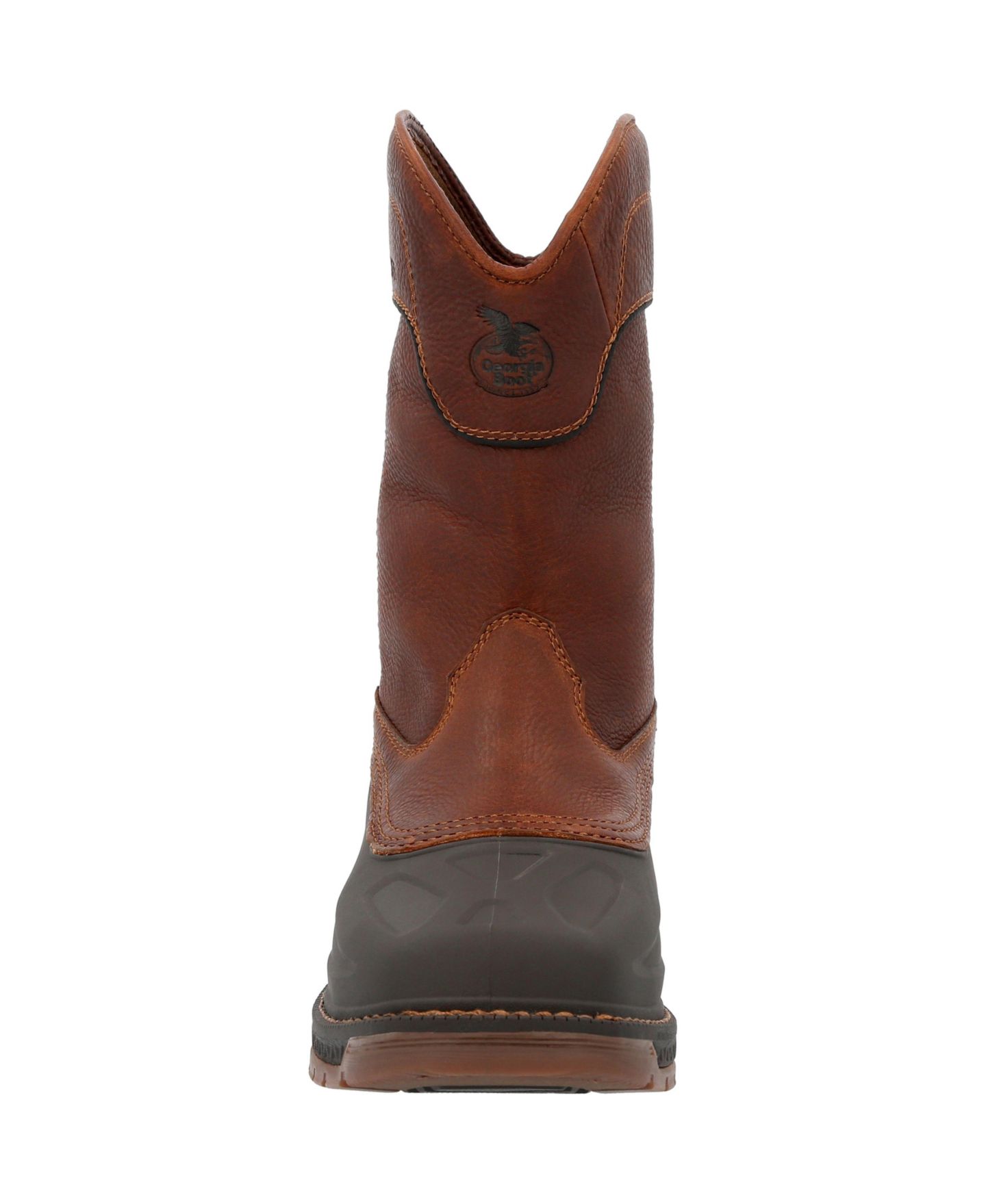 Мужские ботинки GEORGIA BOOT Carbo-Tec LTR Steel Toe Waterproof Pull On Boot, цвет: Коричневый — фото 4