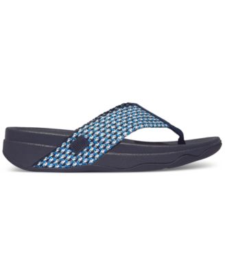 Women's Surfa Multi-Tone Webbing Toe-Post Sandals